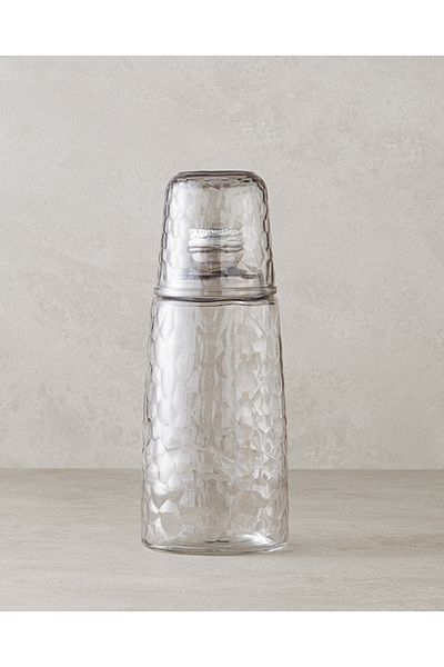 English Home Anthracite Jug Lusana Glass Bedside