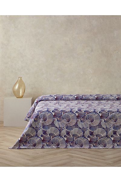 English Home أزرق داكن-برتقالي مزدوج فسيفساء بحرية