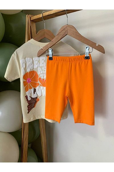 Morpembej FLOWER BIKER TIGHTS SET