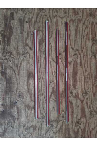 ueskrom DACİA DUSTER 2010-2017 MODELLER ARASI KROM CAM ÇITASI 4 PARÇA PASLANM...