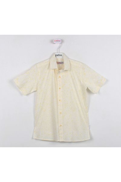 incity Boy's Short Sleeve Printed Shirt