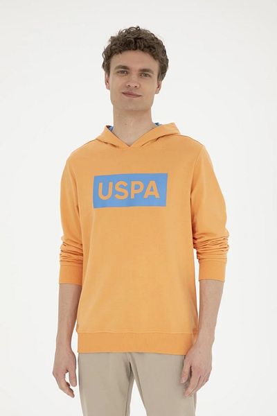 U.S. Polo Assn. Orange Men's Sweatshirt