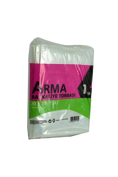 Ali The Stereo Lisinya214 - 20x30 Nylon Bag, Transparent Groceries, Nuts Sugar Bag (1 Piece), Takribi 265 Pieces