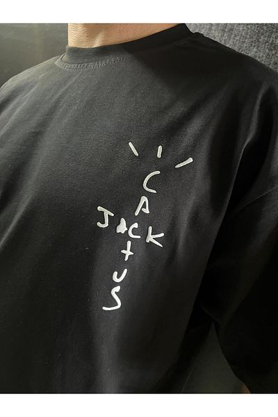 EZRA Μπλουζάκι Unisex Oversize με στάμπα