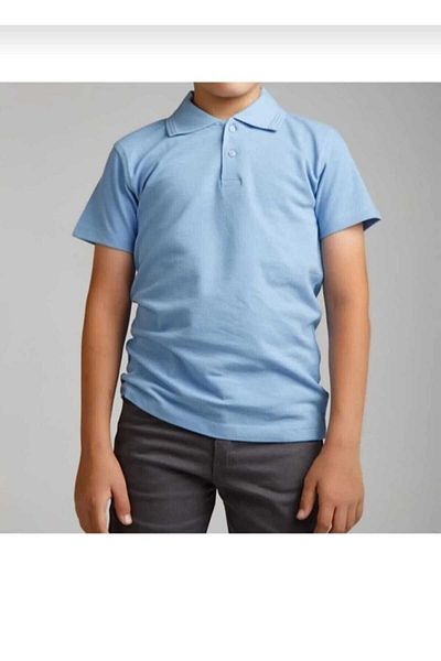FİRES GİYİM Tricou UNISEX cu mânecă scurtă 100% bumbac pentru școală și uz zilnic