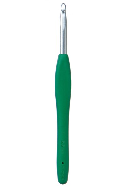 Clover Croșetat cu mâner din plastic Amour 5,5 mm 1048