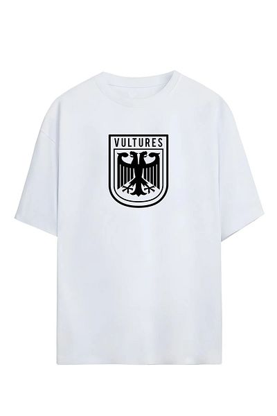 Korefanzin Kanye West Kod Trend - Vultures Unisex Oversize T-shirt
