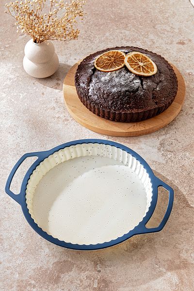 Emsan Blue Dot Silicone - Comfortable Tart Mold