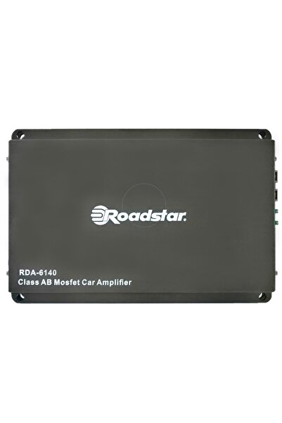 Roadstar RDA 6140 4 Kanal AB Klass Amfi 3000W 4x60W RMS Yeni Seri