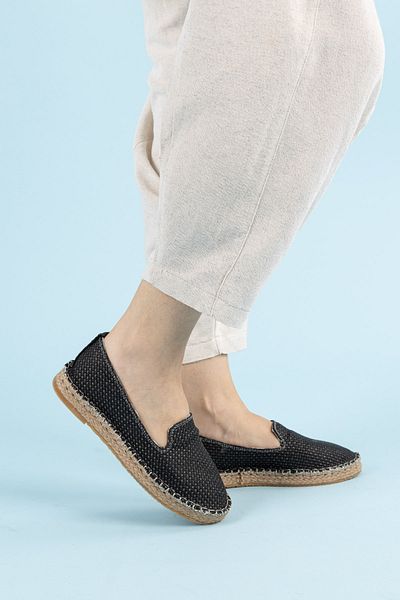Getcho Espadrile damă Yuna Black - Model Etamin