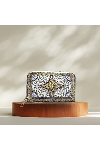 Pag accessories Zippered Ethnic Woven Women's Wallet