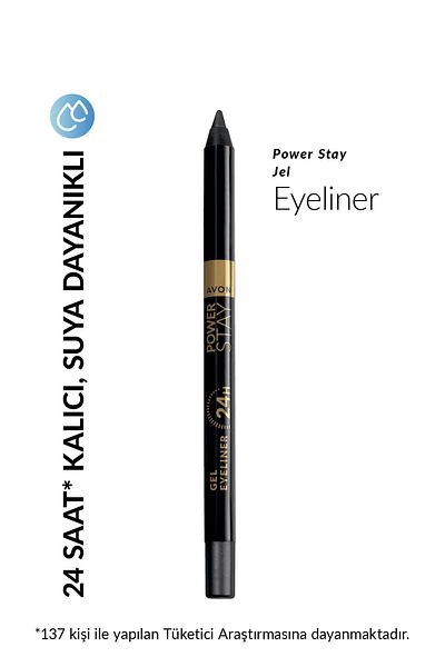 AVON Power Stay Gel Eyeliner - Cut and Color Holder