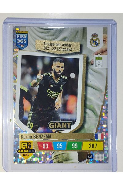 Panini Benzema Giant Karim - Comfortable Cut