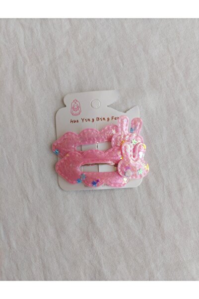 Beyaz Dükkan Beyazdükkan - Set of 2 Glittery Snap Buckles