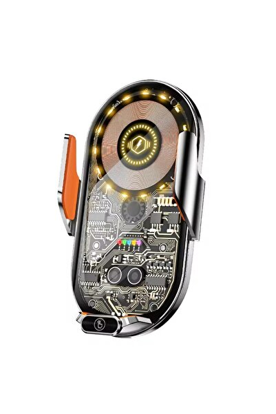Alfa MEC Kablosuz Araç İçi Cep Telefonu Şarj Telefon Tutucu ve Şarj Araç 4.7-...