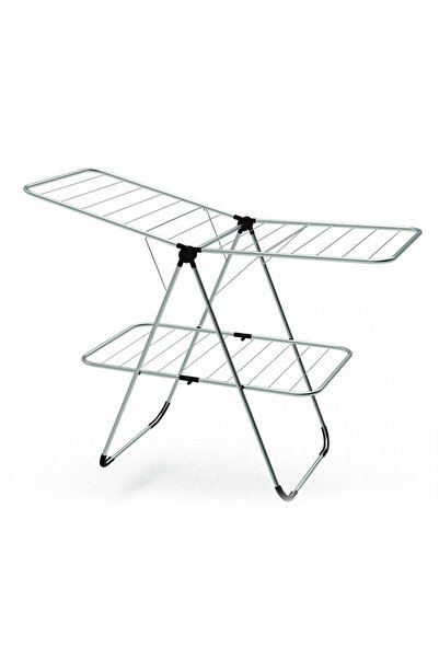 Simple Living Double Fly Çamaşır Kurutma Askısı - Gri