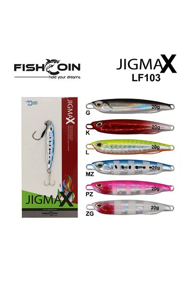 FİSHCOİN Fishcoin Jigmax LF103 60 g Jig-MZ