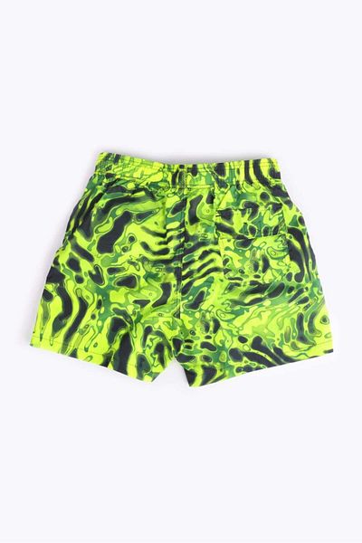 AYYILDIZ Boy - Yellow and Black Patterned Swim Shorts 106