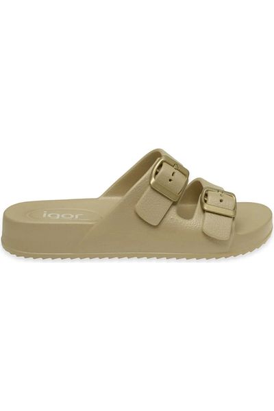 IGOR Habana Metalıco Beige Γυναικεία Παπούτσια - Σανδάλια & Παντόφλες S10327-igr270