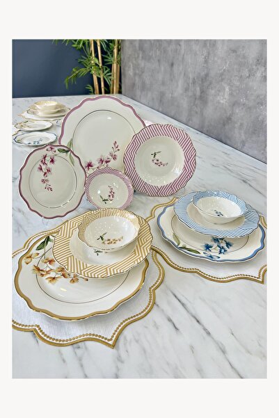 ROY KING Colorfull Garden 24 Parça Yemek Takımı