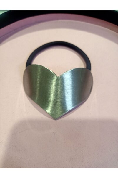özzybijuteri Heart Patterned Metal Elastic Buckle