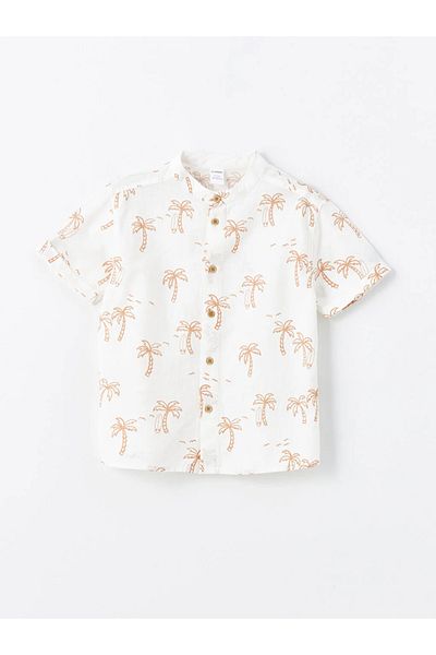 LC Waikiki LCW Baby - Printed Short Sleeve Shirt for Baby Boy