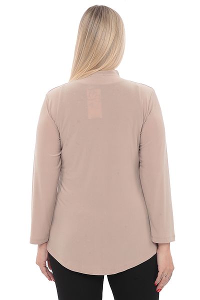AfifeCOLLECTİON Mother Stylish Πουκάμισο με πέτρες και χάντρες - Άνετο νυφικό αρραβώνων