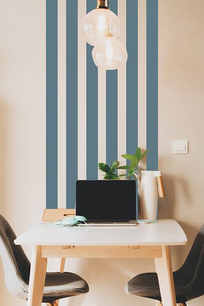 sanatıbedi Autocolant de perete Boho decorativ cu dungi colorate boeme