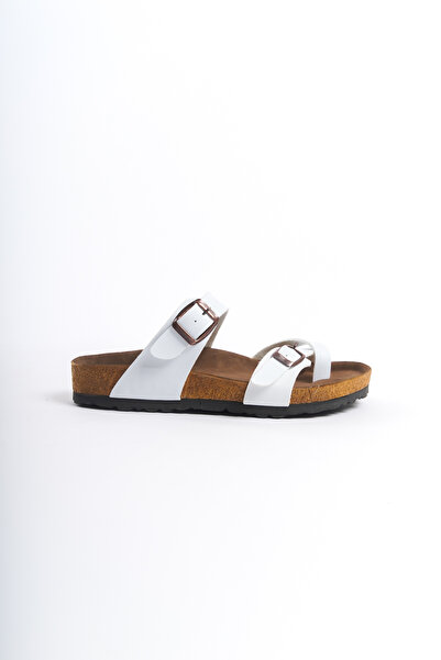 ZİESCE White Flip Flops Women's Summer Slippers