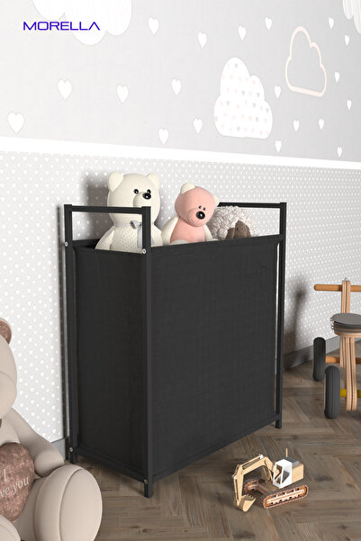 morella Kalın Kumaşlı  Oyuncak Sepeti Bebek Çocuk Oyuncak Sepeti Kirli Sepeti...