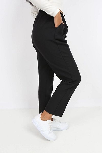 MODA AYZA Dabil Trousers - Elastic Waist and Pockets