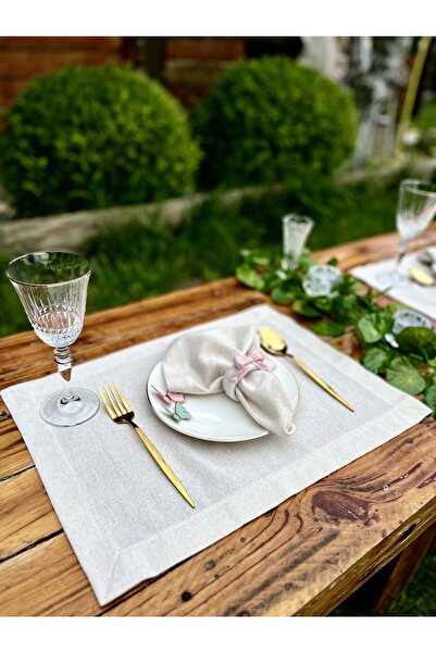 Realhomes Keten Bohem 6'lı Amerikan Servis Takımı