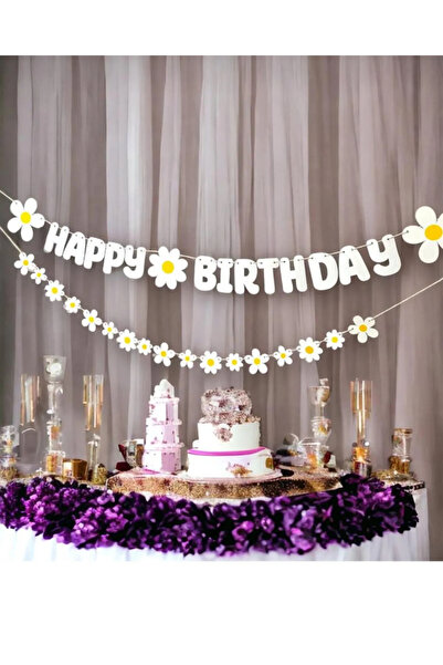 Çemrek Süs Parti مجموعة ديزي لعيد الميلاد السعيد وسلسلة ديزي من مادة إيفا