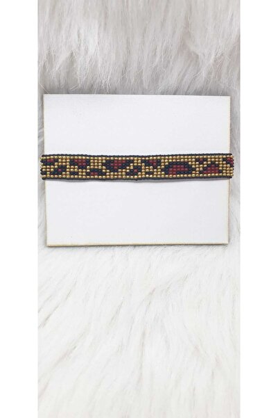 GOLD LEOPAR TAKI AYARLANABİLİR BİLEKLİK HEDİYELİK LEOPAR DESENLİ TAKI