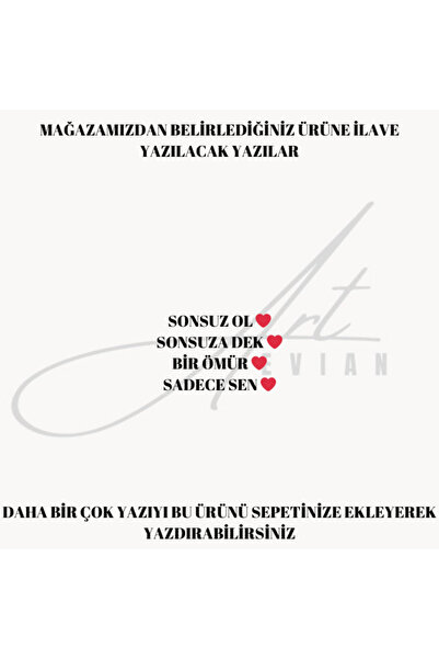 Frisson KURDELE İLAVE YAZI