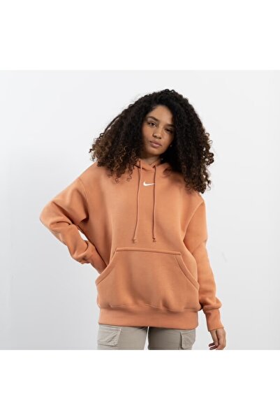 Nike Sportswear Phoenix Fleece Oversized Pullover Hoodie Kadın Sweatshirt DQ5860-225