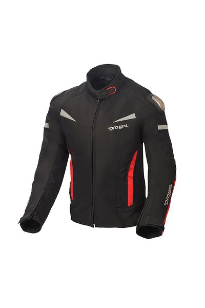 Prohel Colombia 4 Season Women's Motorcycle Coat Red