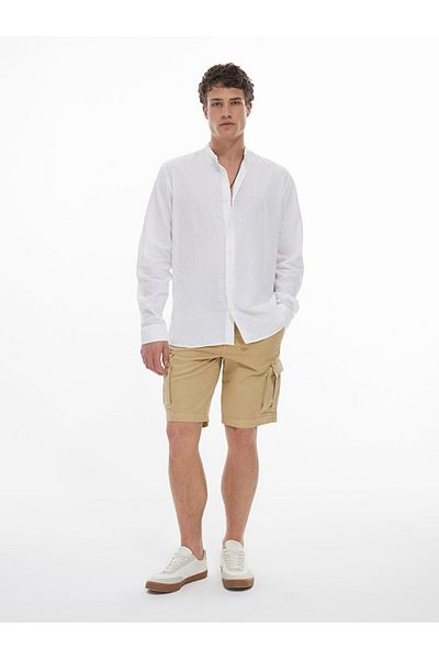 Ltb Beige Cargo Shorts