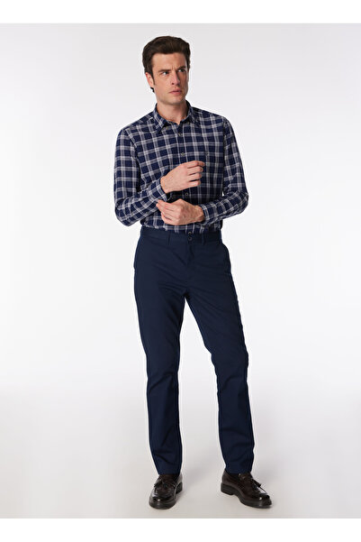 ALTINYILDIZ CLASSICS Pantaloni pentru bărbați Altınyıldız Classics Indigo 4A ...