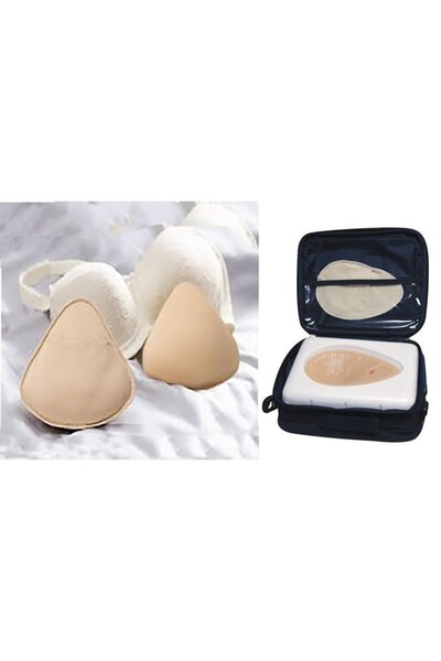 MEDİKALCİM Protez Göğüs Protezi ve Göğüs Protezi Sütyeni Numara 85