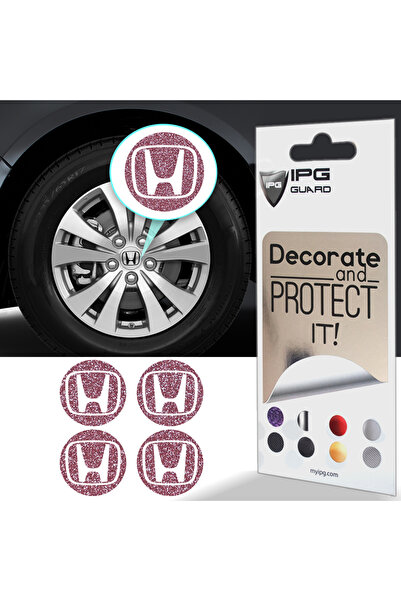 Ipg Honda CIVIC ACCORD CRV ile uyumlu Jant Dış Kapak Sticker (Logo: 4.75cm Ja...