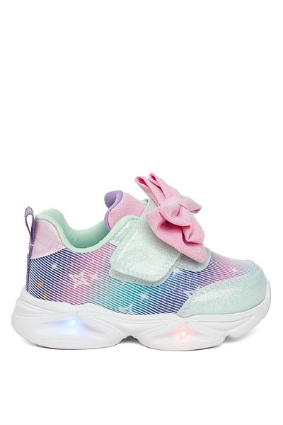 Minican Z B 200 Green Baby Girl Walking Shoes
