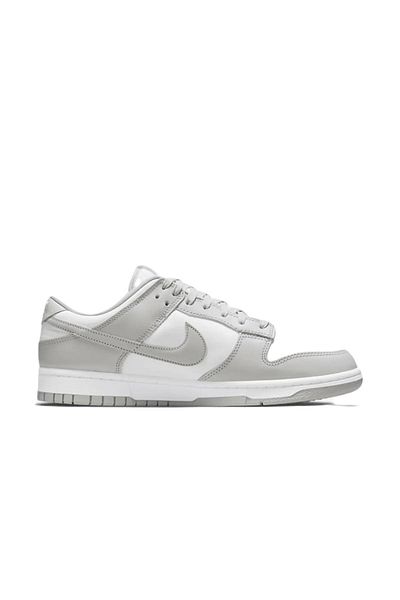 Nike White and Gray Dunk Low Sneaker - DD1391-103