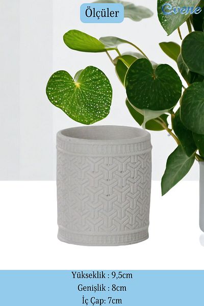Evene Countertop Cutlery Decorative Upright Cutlery Holder Cylinder Cutlery Holder White Color Model 4