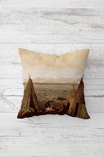 Generic Brand Decorative Modern One Side Printed Hidden Zipper Pillowcase Thr...