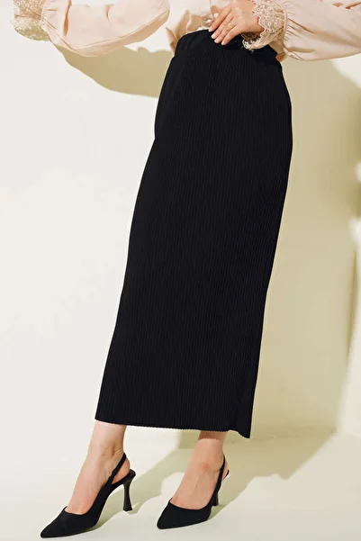 ensade Pleated Pencil Skirt - Stylish and Comfortable Design