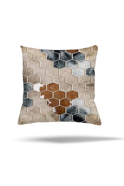 Genel Markalar Patchwork Çiçek Desen Etnik Gizli Fermuarlı Yastık Kılıfı Kırlent Kılıfı Koltuk Yastık Kılıfı