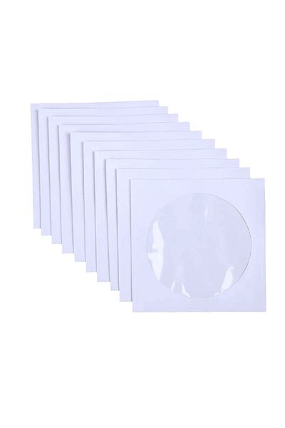 Limmy 20 Λευκοί φάκελοι CD/DVD - Με παράθυρο