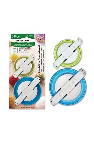 Clover Ponpon Yapma Aparatları 3126, Büyük Boy
