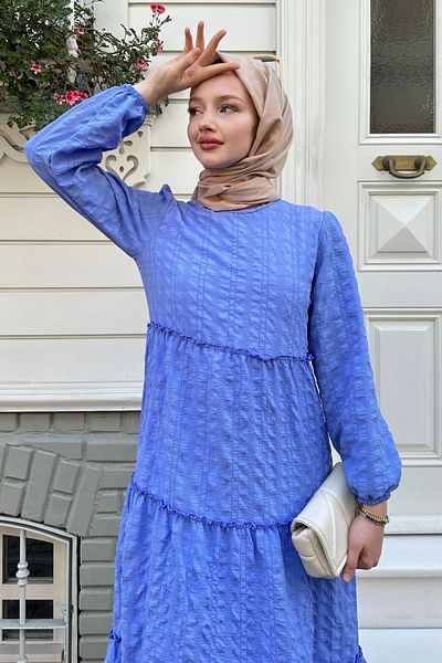 Gizce Design rochie albastră Sebla